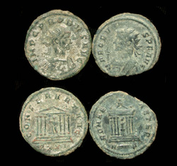 Probus, Antoninanus, Temple reverses, 2-Pack!